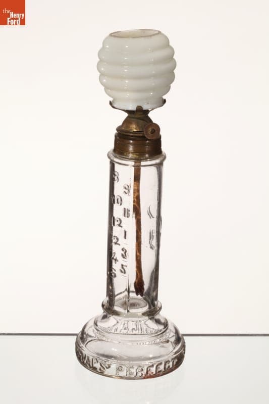 Grand-Val's Perfect Time Indicator Lamp, 1880