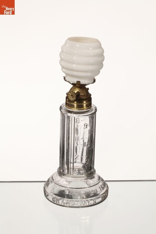 Grand-Val's Perfect Time Indicating Lamp, circa 1880
