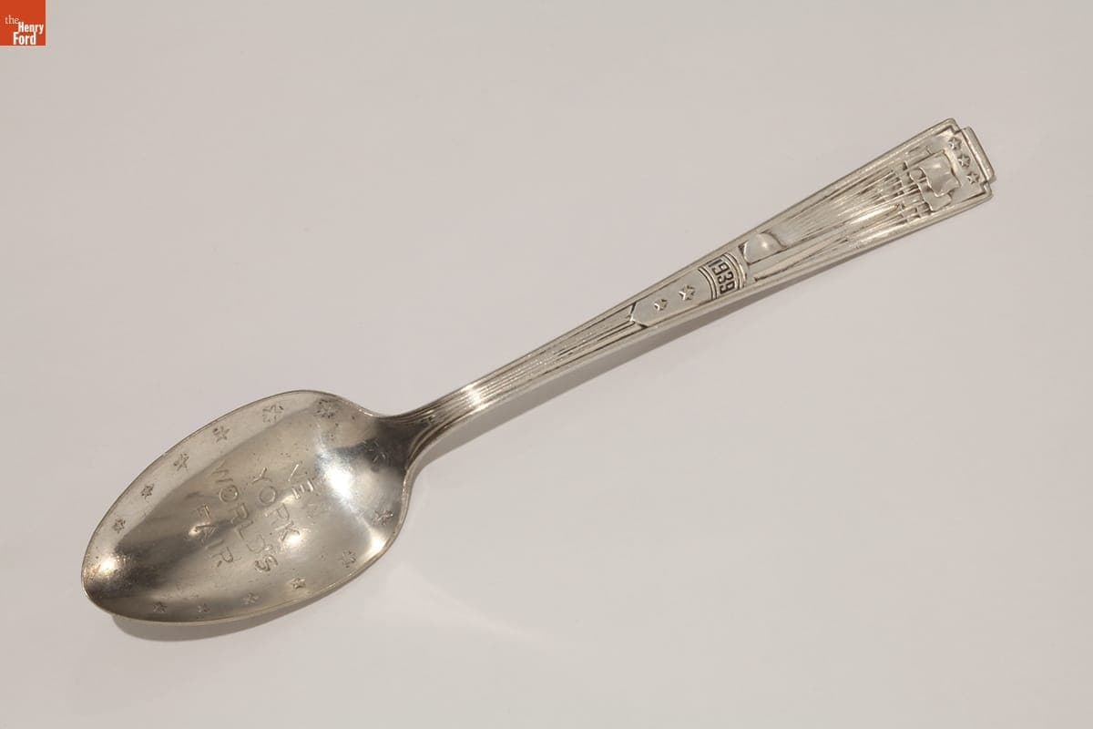 New York World's Fair Souvenir Spoon, 1939