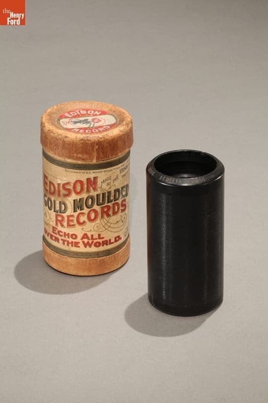 Edison Gold Moulded Cylinder Record, "Bedelia," 1903