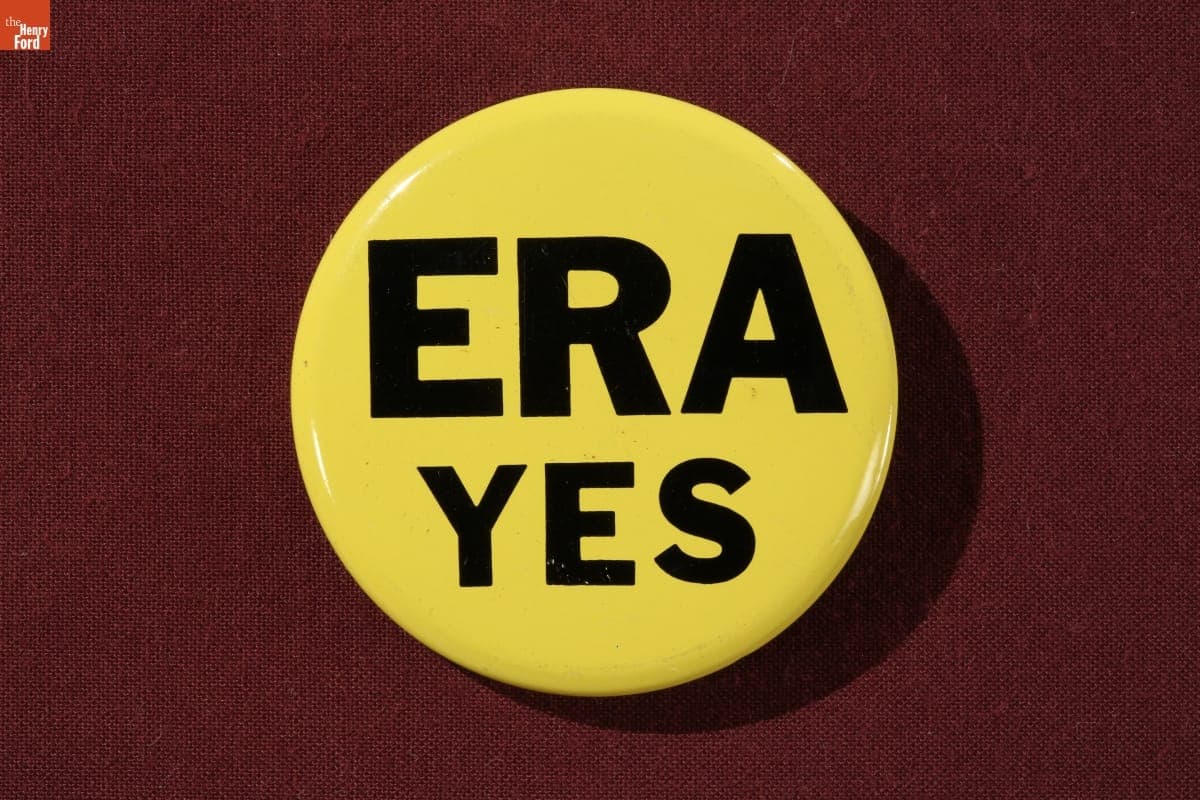 Button, "ERA: Yes," circa 1970