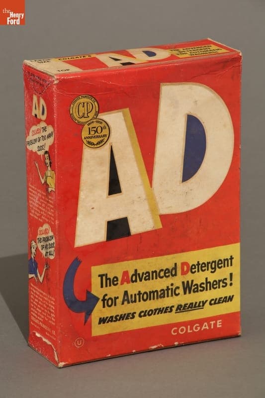 AD Detergent, circa 1956