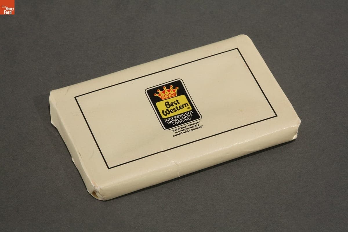 Complimentary Complexion Soap from Best Western Hotels, 1980-1989
