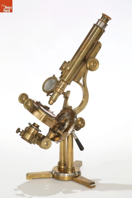 Monocular Compound Microscope, 1860-1910