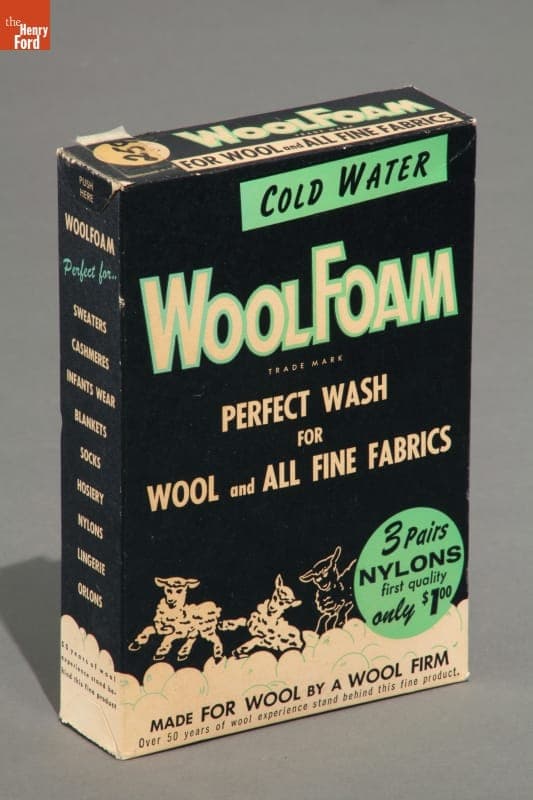 WoolFoam Detergent, 1930-1939