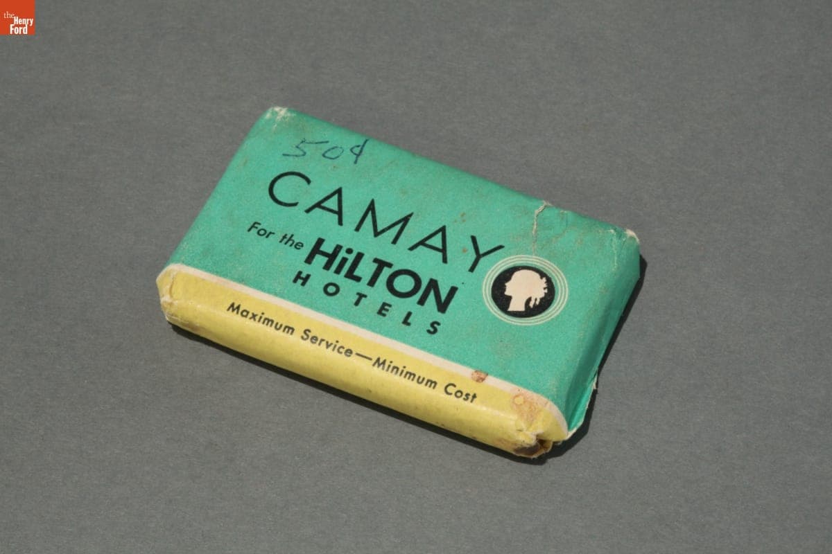Complimentary Camay Bar Soap from Hilton Hotels, 1950-1960