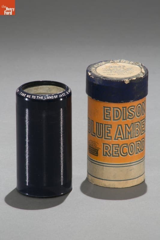 Blue Amberol Cylinder Record,"Take Me to the Land of Jazz," 1919
