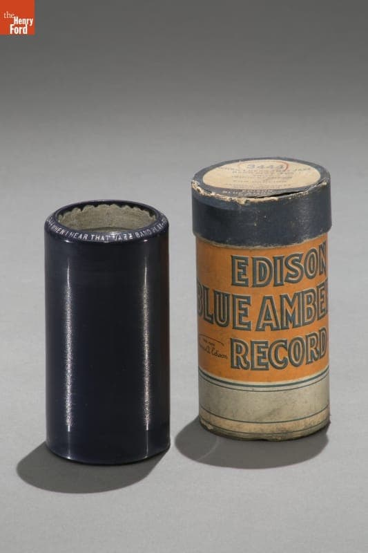 Blue Amberol Cylinder Record, "When I Hear that Jazz Band Play," 1918