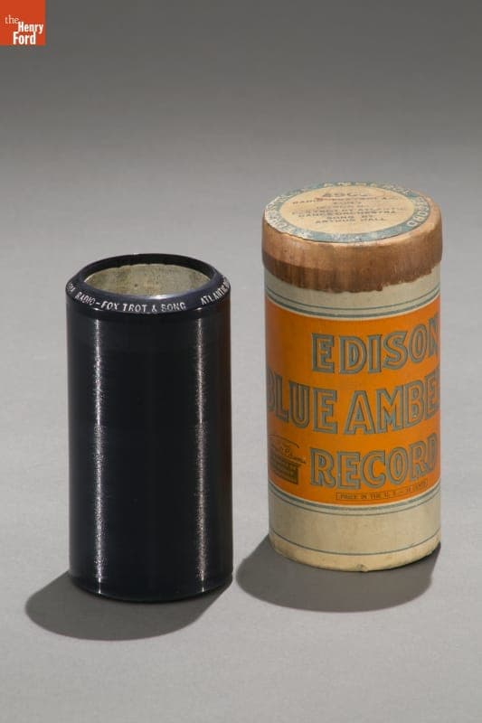 Blue Amberol Cylinder Record, "Radio," 1917