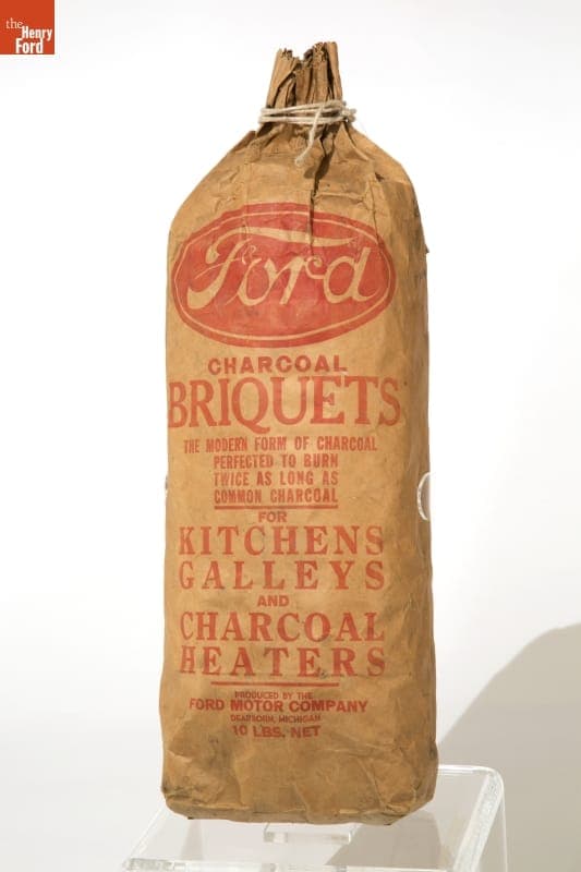Ford Charcoal Briquets Bag, 1929-1947