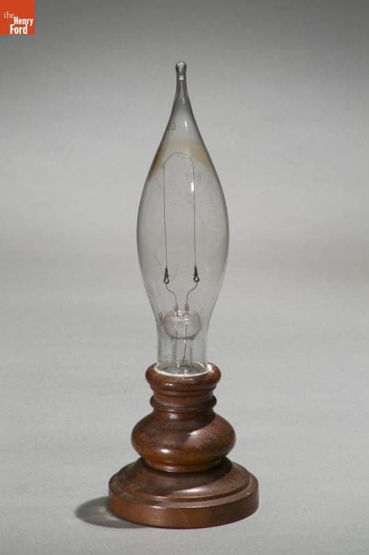 Edison Bamboo Filament Lamp, 1880