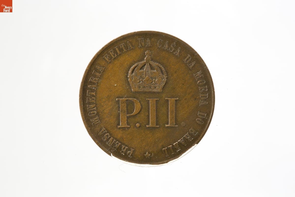 Centennial Exhibition Souvenir Medal from Brazil Exhibit, 1876