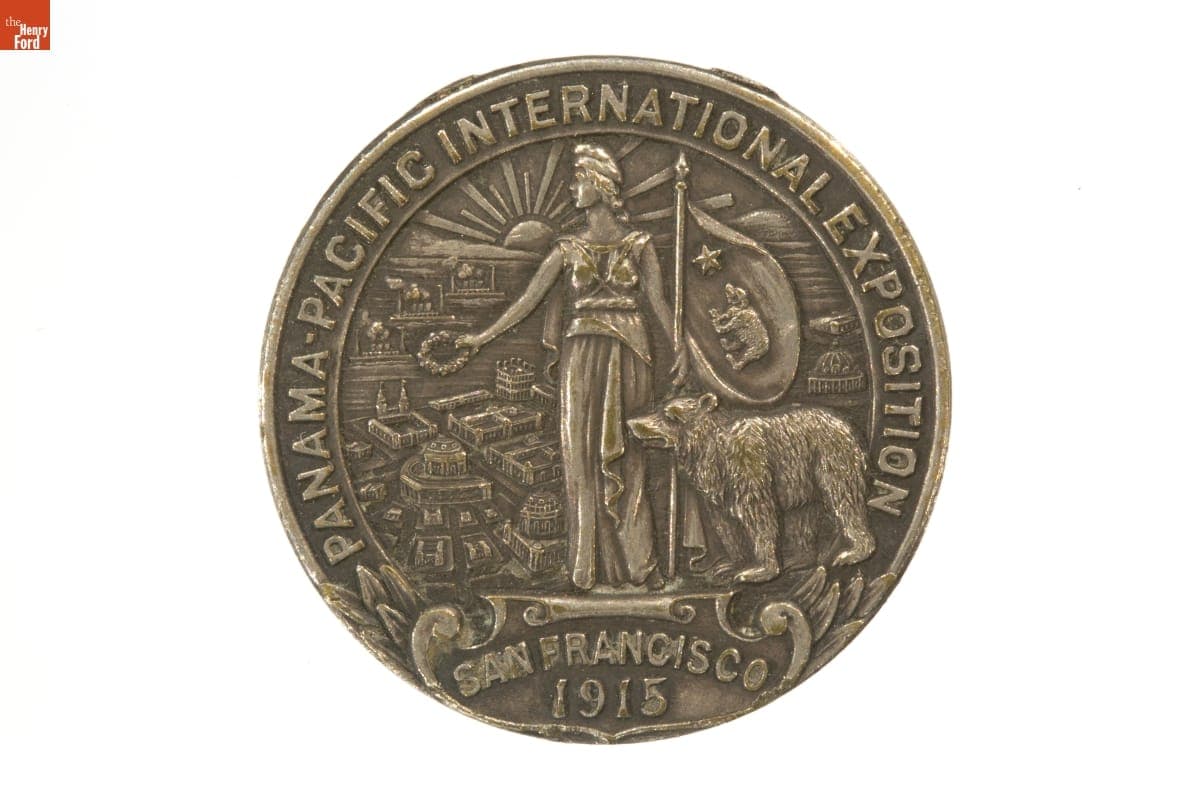 Panama-Pacific International Exposition Souvenir Medal, 1915