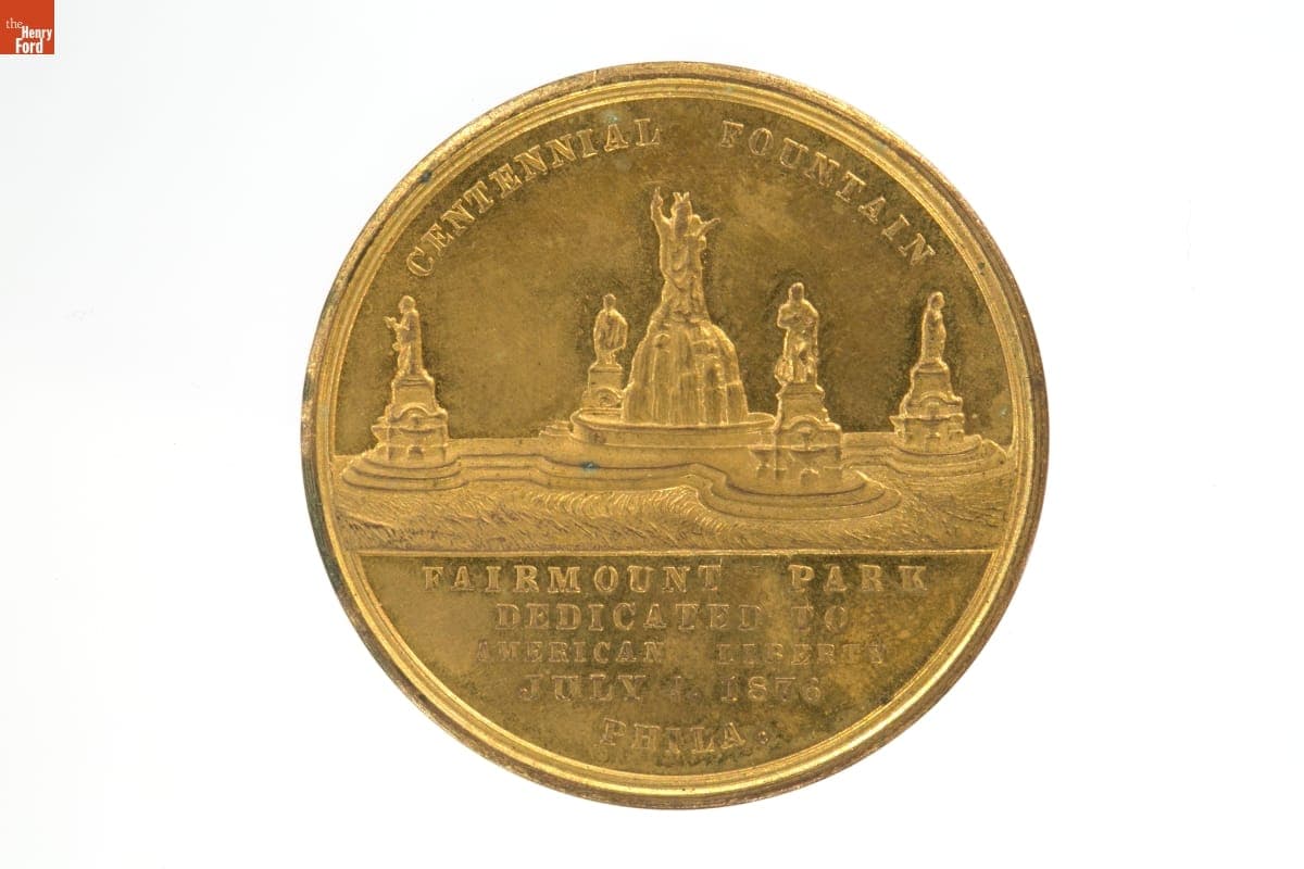 Catholic Total Abstinence Union of America Medal from Centennial Exhibition, 1876