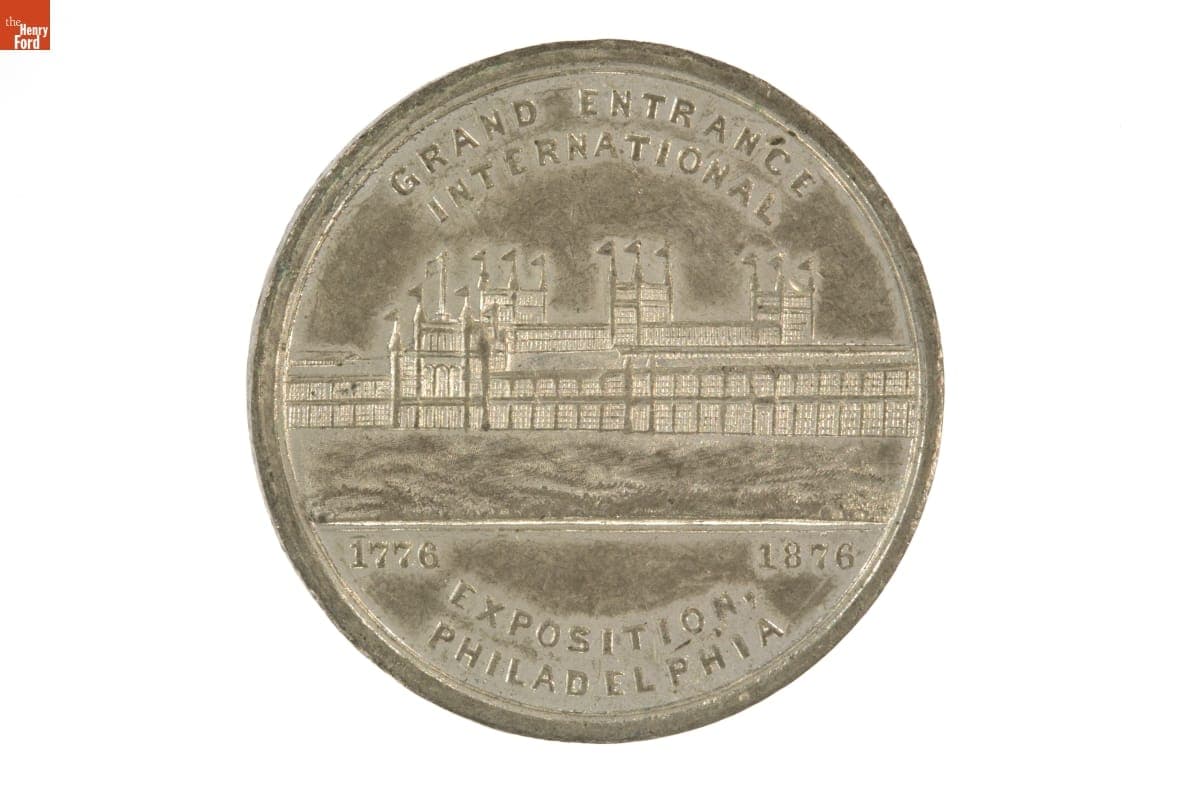 Commemorative Medal from the United States Centennial Exposition, 1876