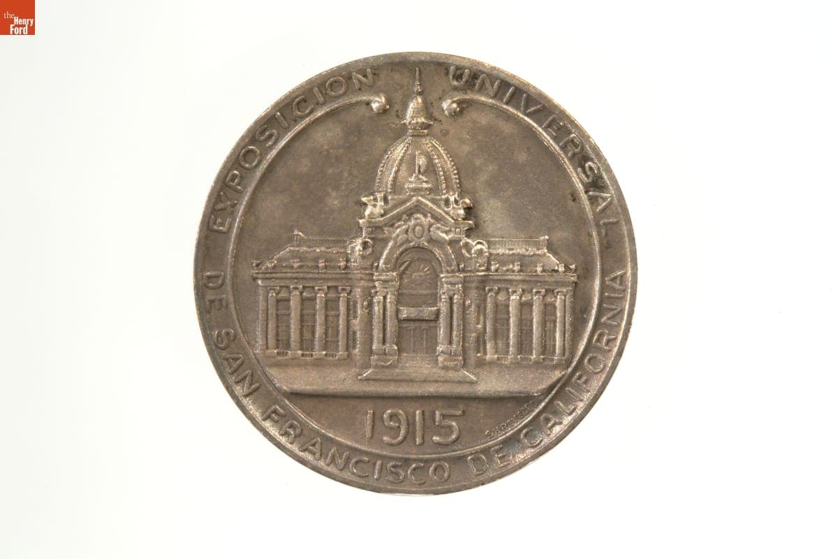 Panama-Pacific International Exposition Souvenir Medal from Argentina Exhibit, 1915