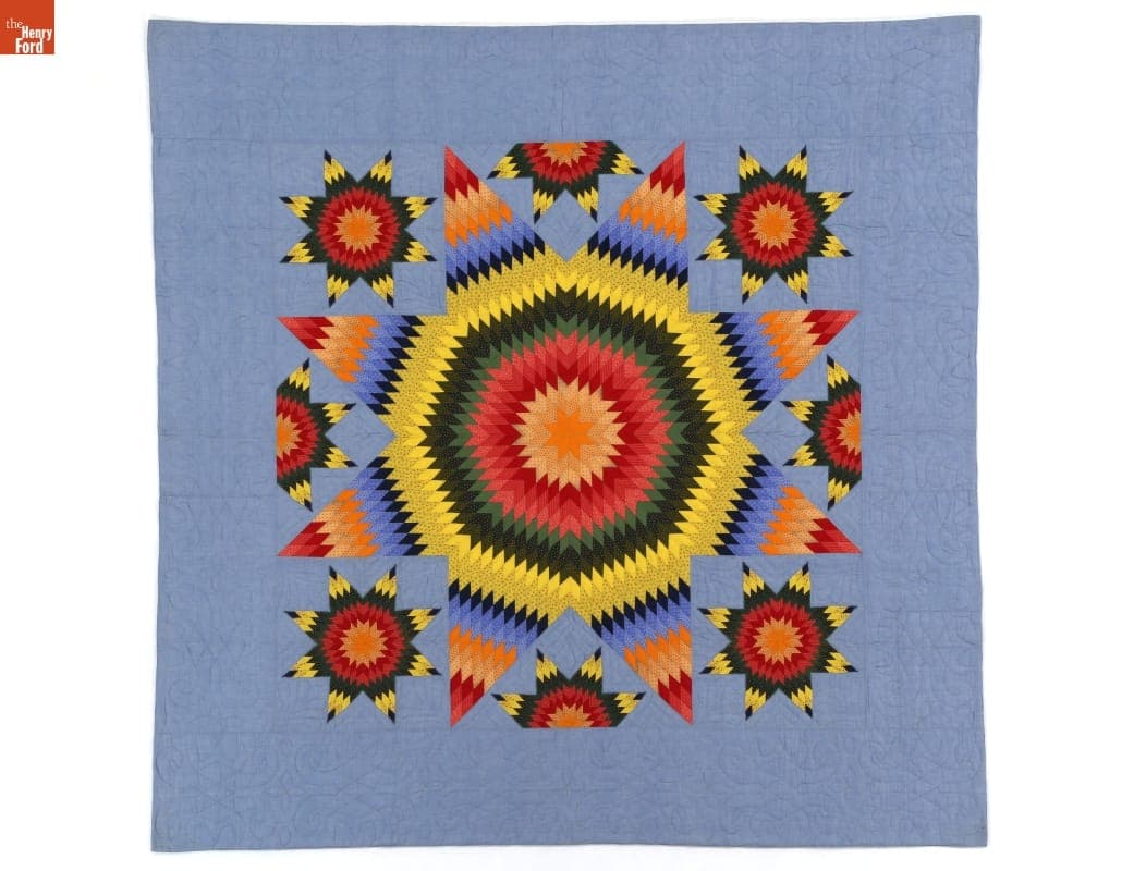 Lone Star Quilt, 1920-1930