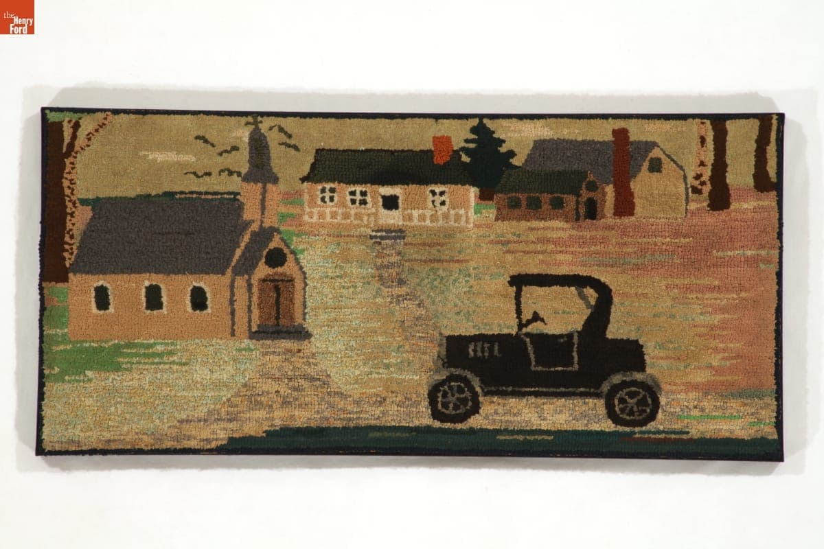 Hooked Rug, 1920-1939