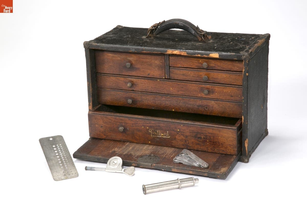 Tool Chest Belonging to Charles E. Taylor, 1900-1930