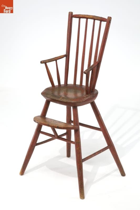 Windsor Child's Highchair, circa 1820-1840