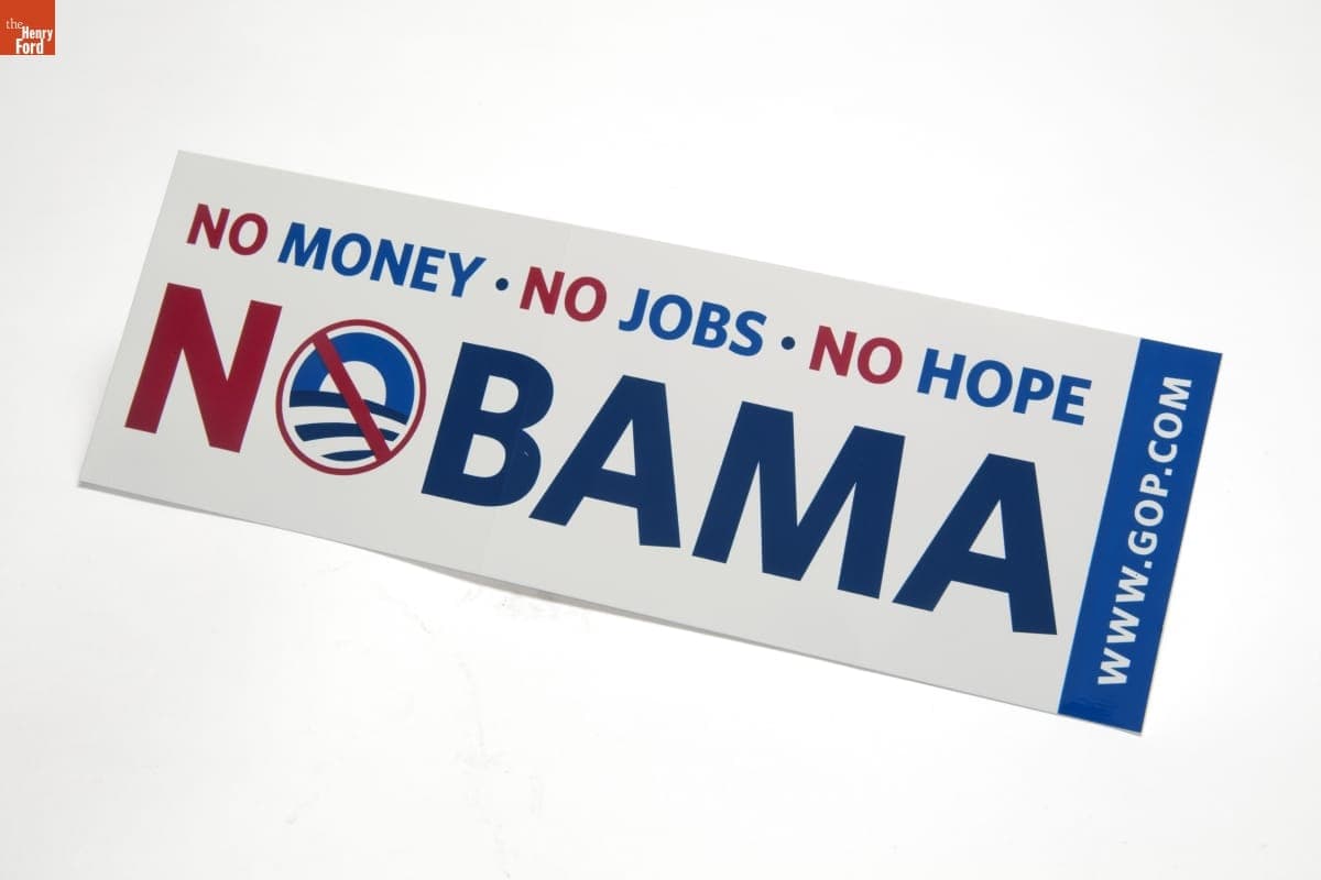 Romney "NObama" Bumper Sticker, 2012