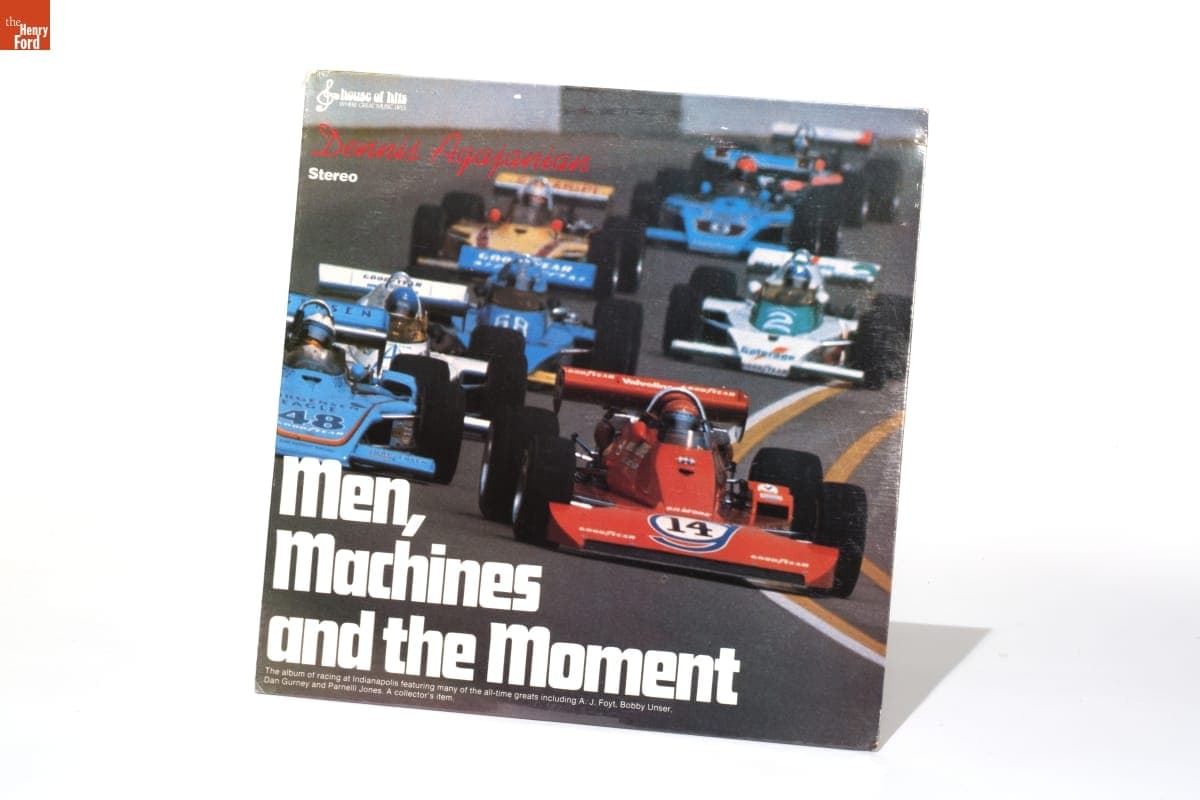 Record Album, "Men, Machines and the Moment," Recorded by Dennis Agajanian, 1976