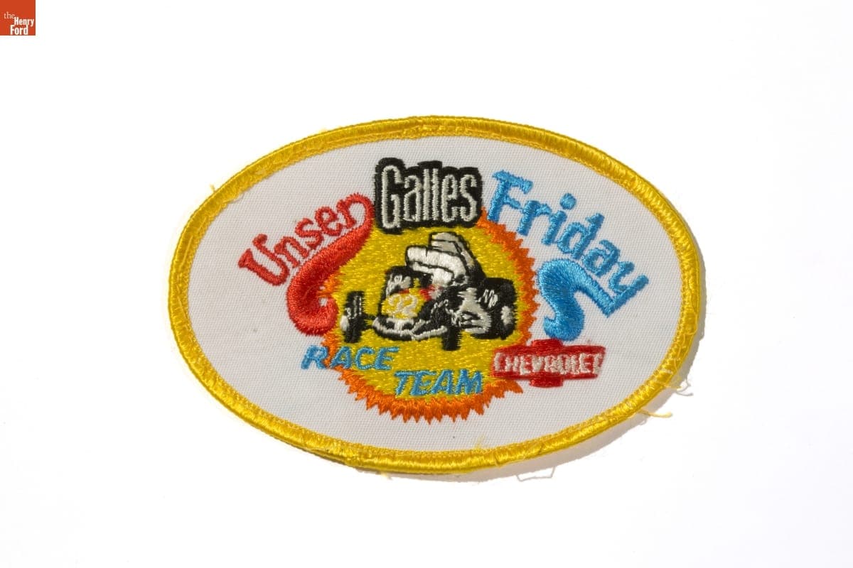 Unser-Galles-Friday Chevrolet Race Team Patch, 1975-1985