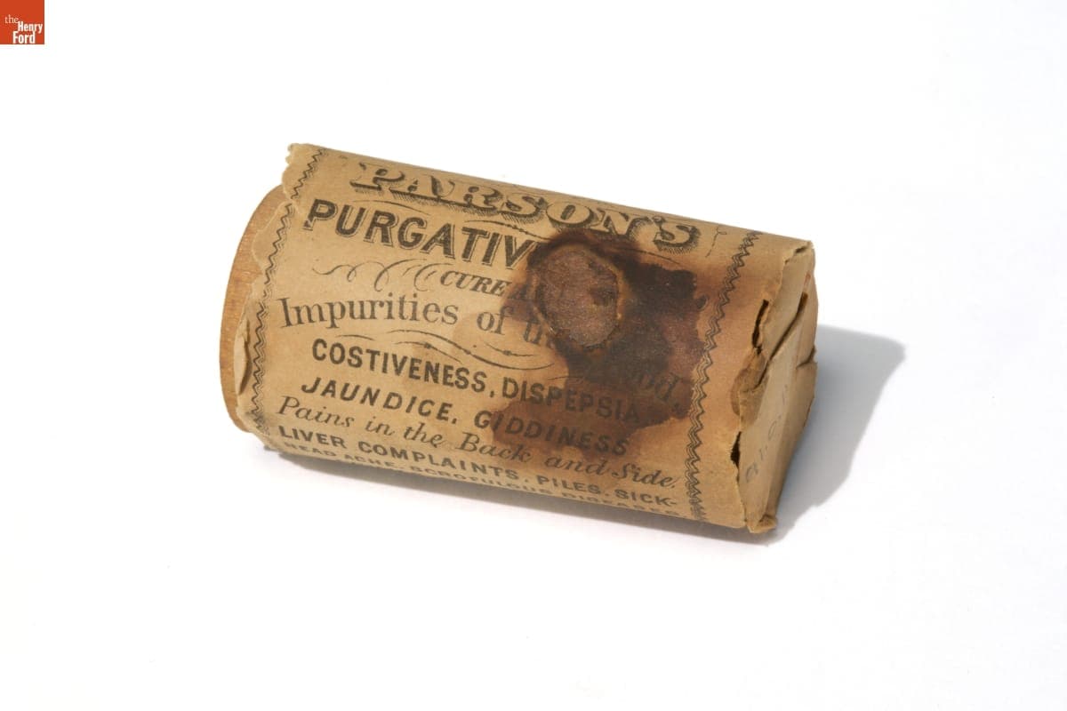 Parson's Purgative Pills, 1870-1890