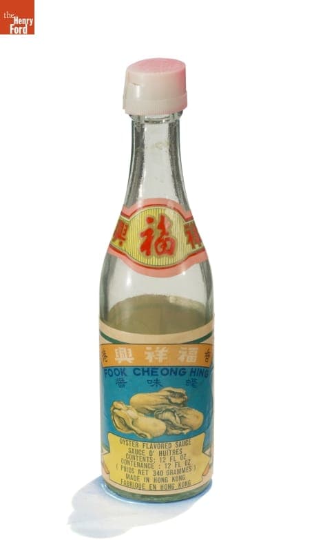 Bottle of Fook Cheong Hing Oyster Sauce, 1980-2000