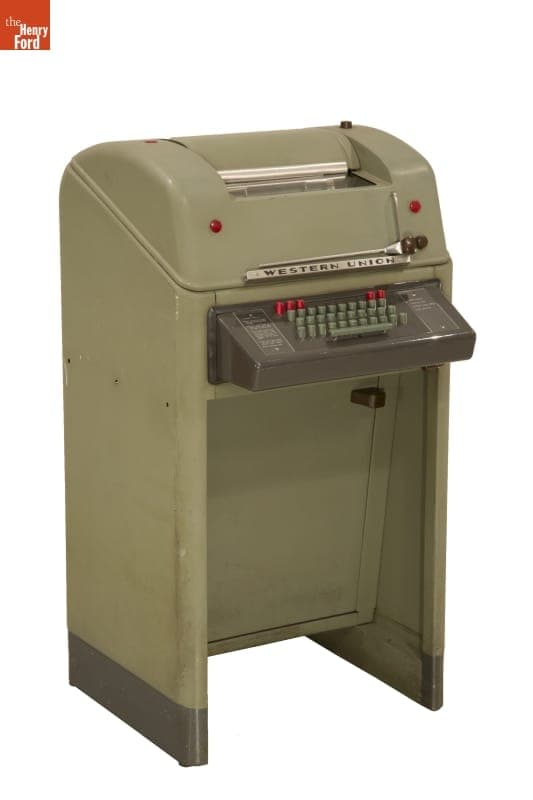 Model 28-KSR Teletype Machine, circa 1955