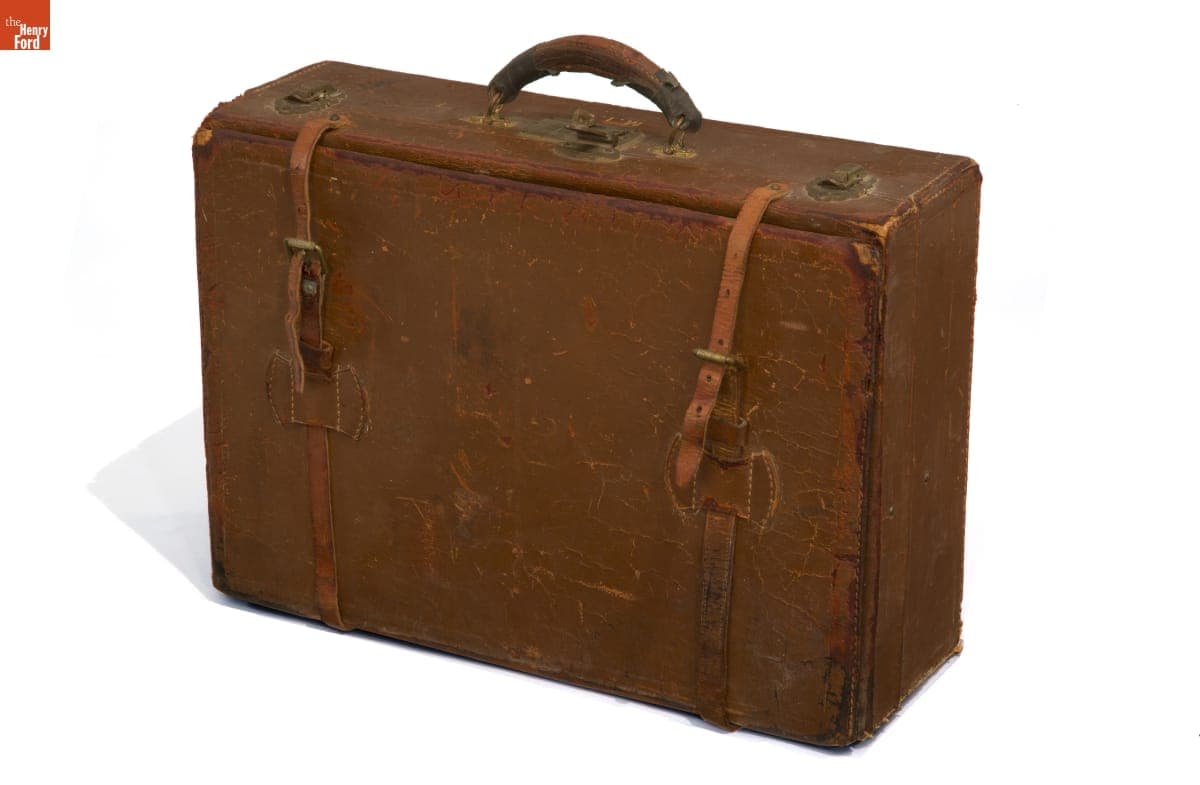 Attache Case Used by Novelists Mary Ilsley Chapman and John Stanton Chapman, 1926-1936
