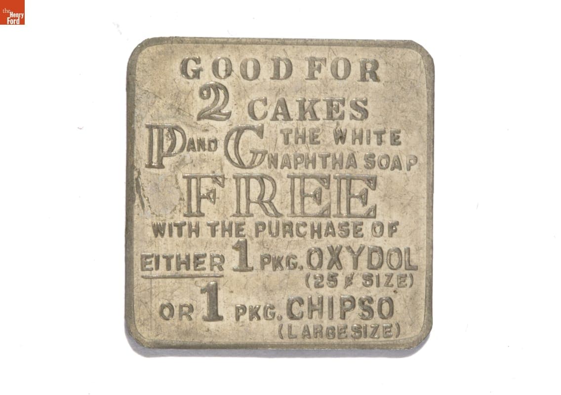 Naptha Soap Token, 1900-1910