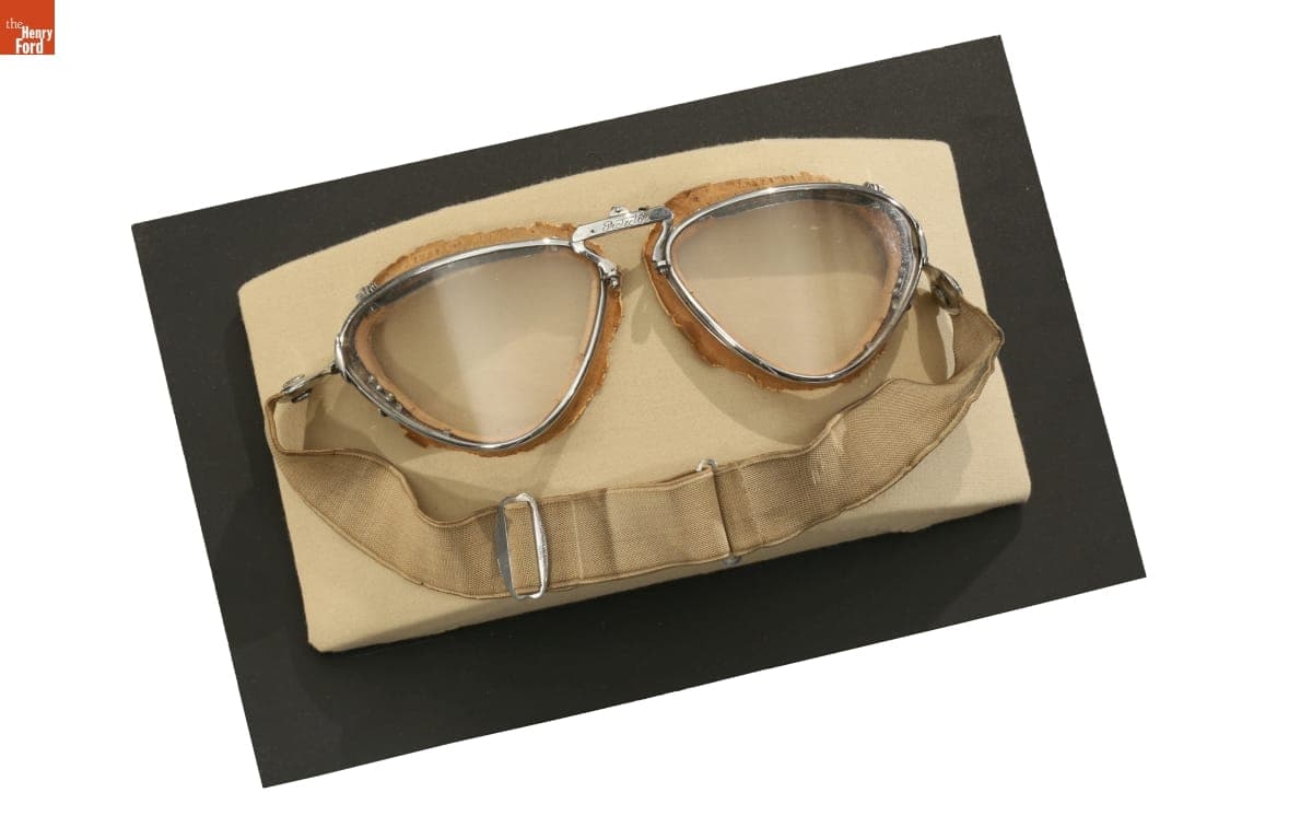 Racing Goggles Worn by Rudolf Caracciola, 1939