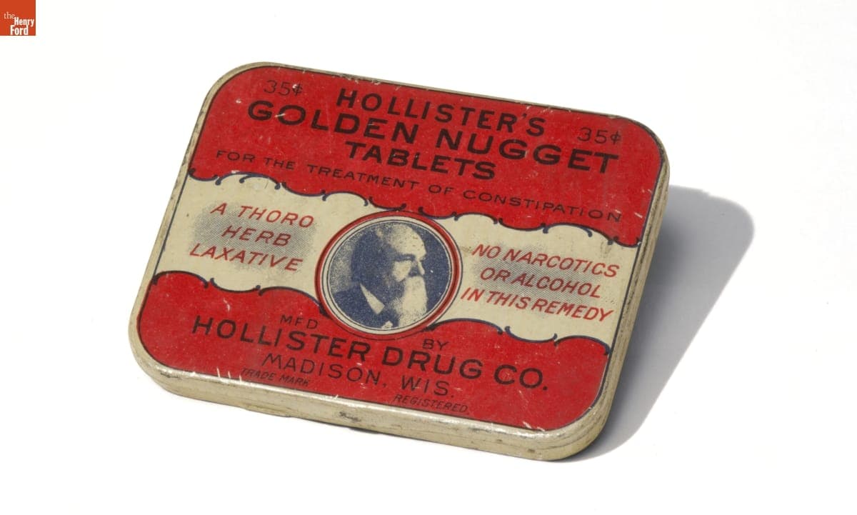 Hollister's Golden Nugget Tablets, 1875-1925
