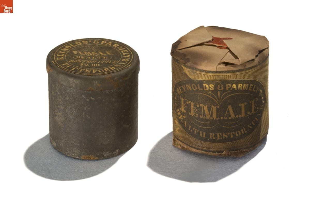 Reynold's & Parmely's Female Health Restorative, 1839-1870