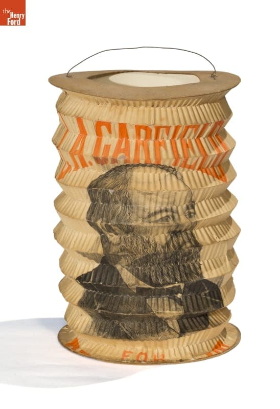 Garfield - Arthur Presidential Campaign Lantern, 1880