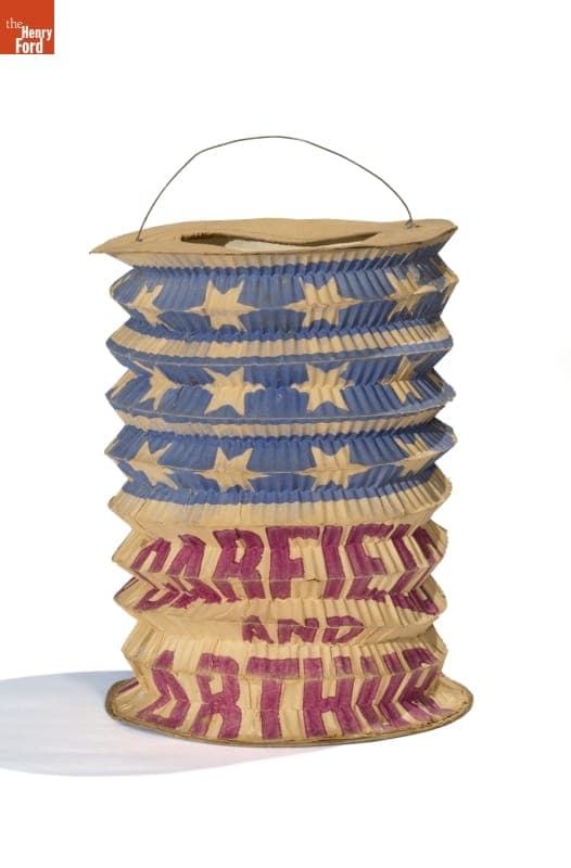 Garfield - Arthur Presidential Campaign Lantern, 1880