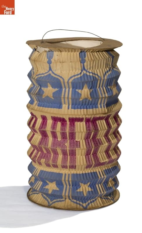 Garfield - Arthur Presidential Campaign Lantern, 1880