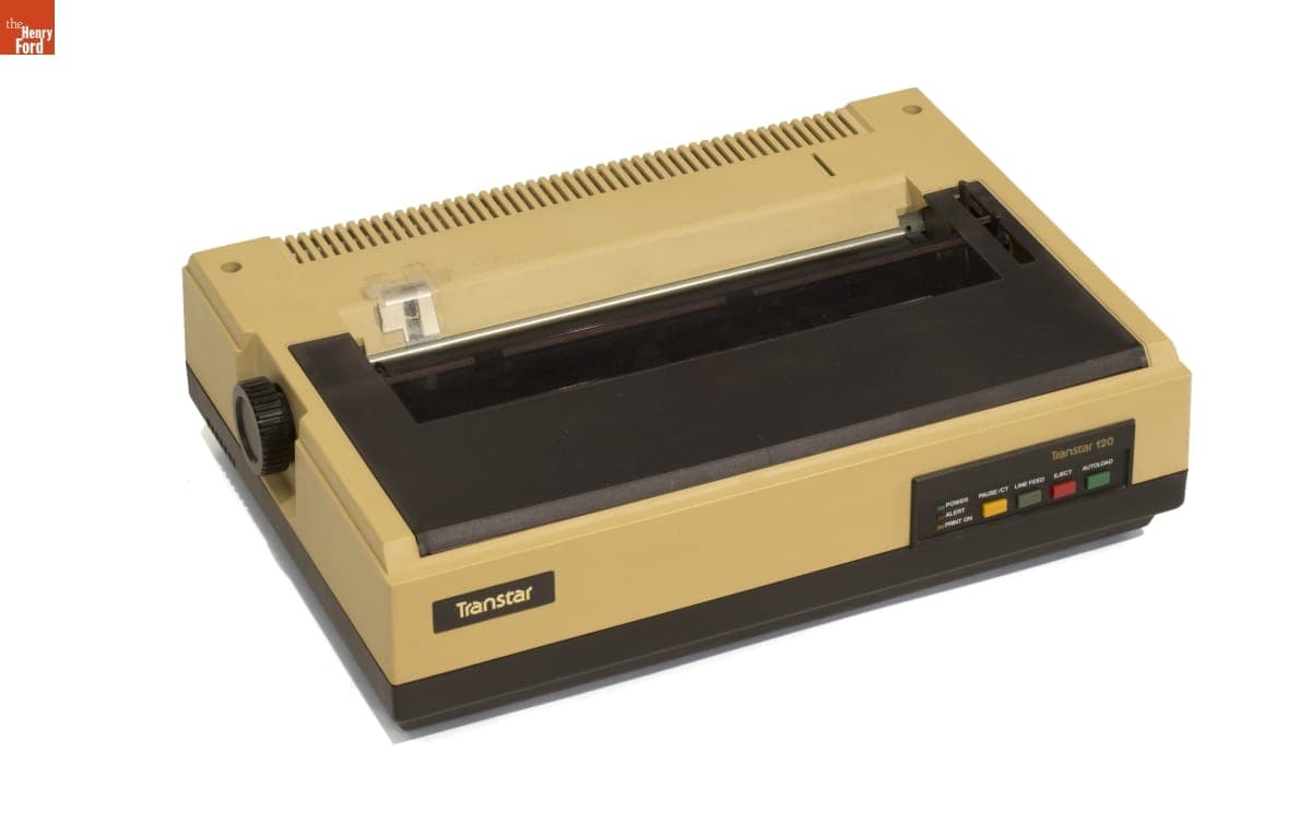 Transtar 120 Daisywheel Printer, 1983
