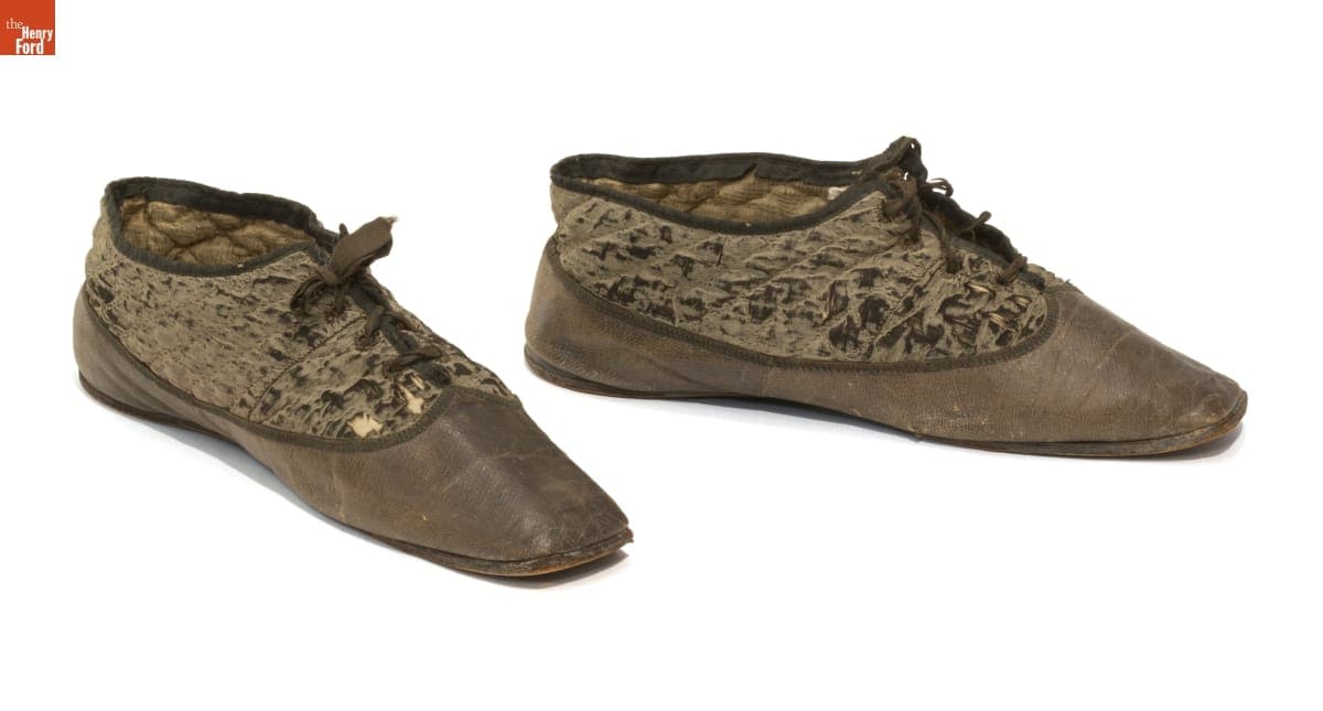 Women's House Slippers, 1840-1855