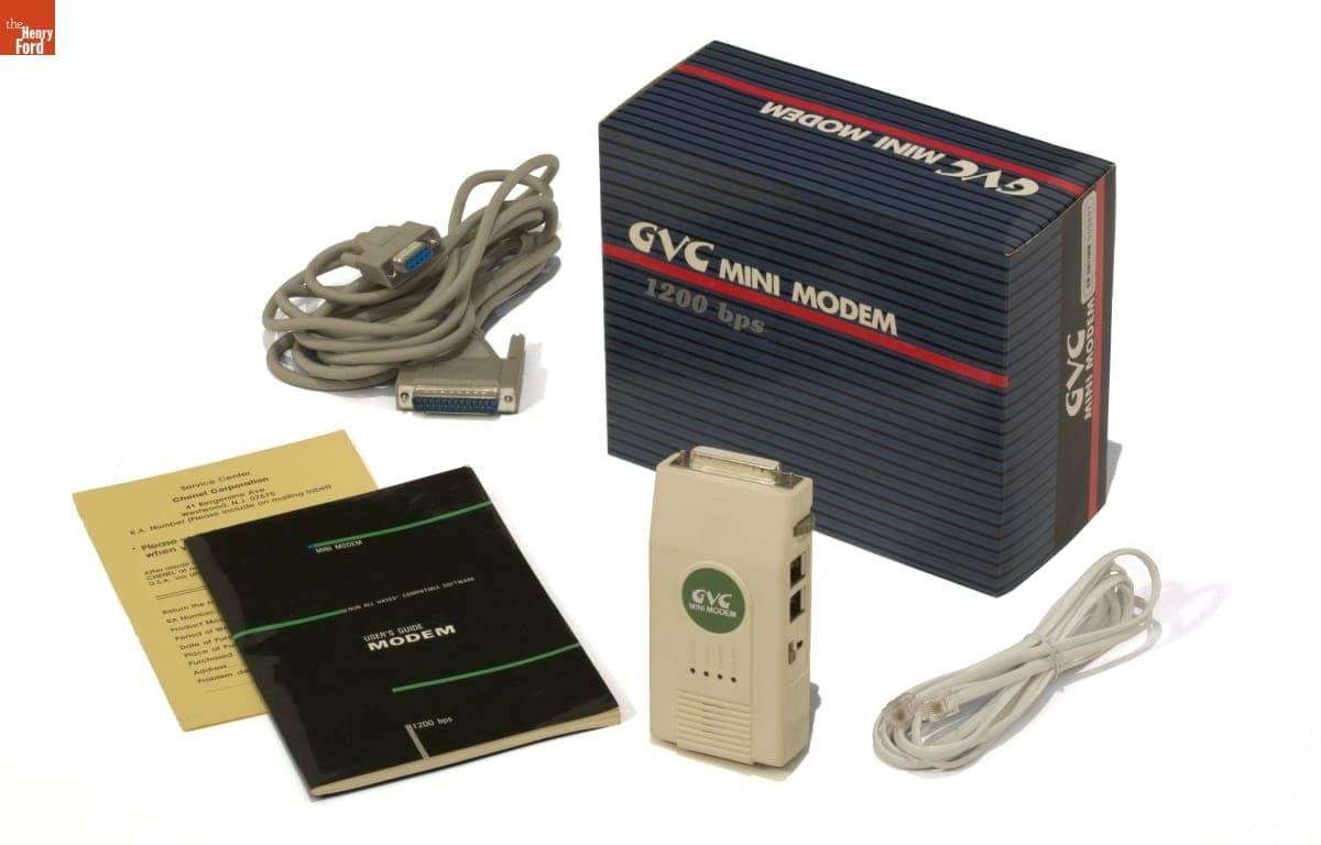 GVC 1200 Mini Modem, 1994