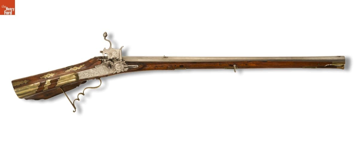 Wheel Lock Rifle, circa 1637