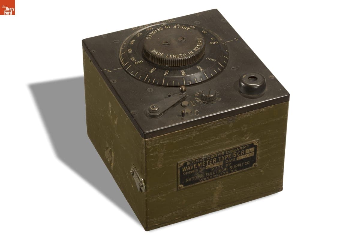 Radio Wavemeter, Type SCR-95, 1918