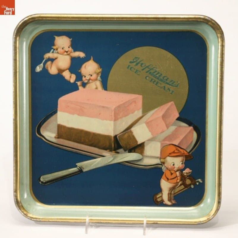 Hoffman's Ice Cream Tray, circa 1925