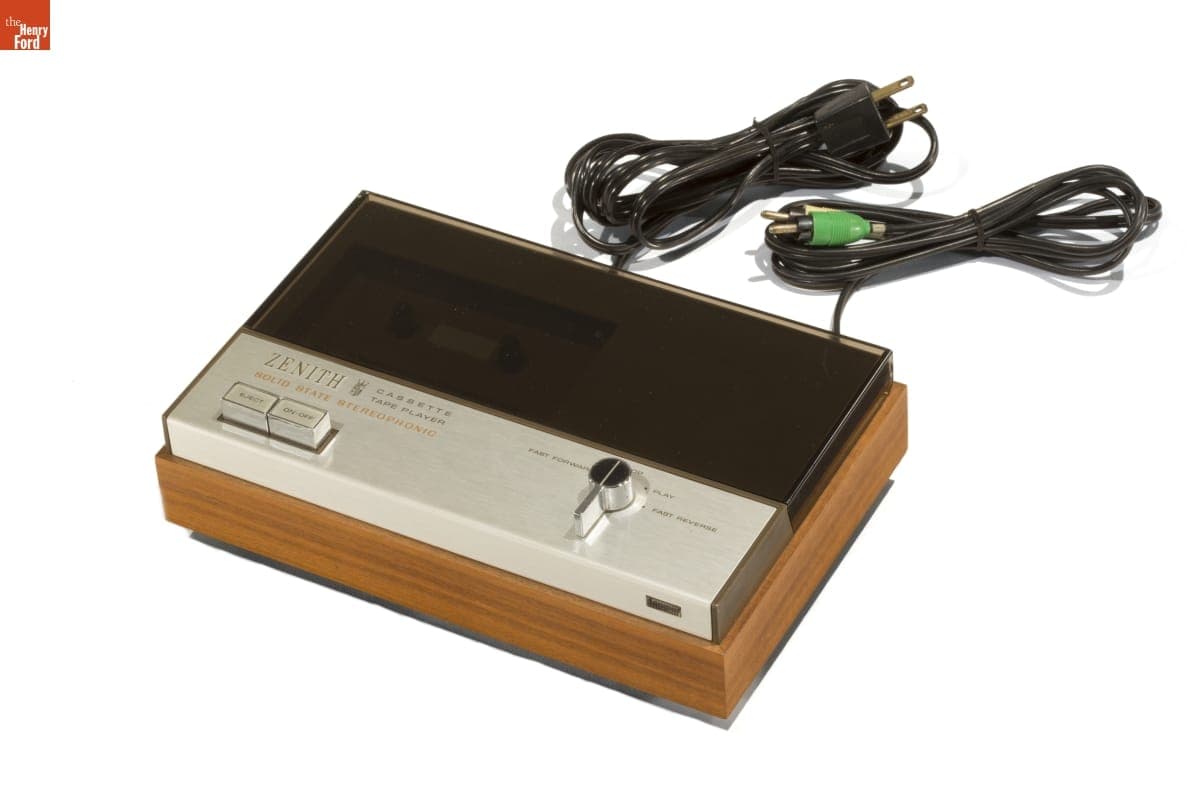 Zenith Cassette Tape Player, circa 1965