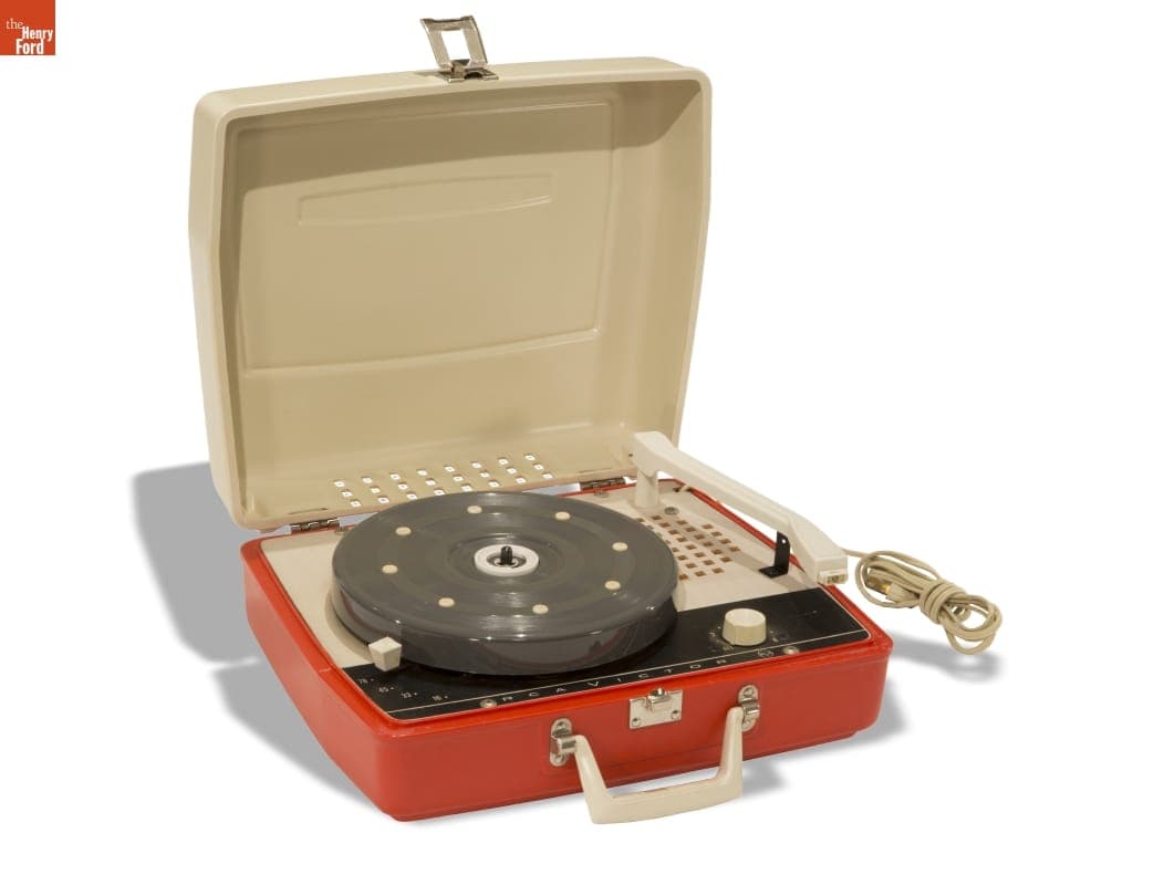 RCA Portable Phonograph, 1960-1965