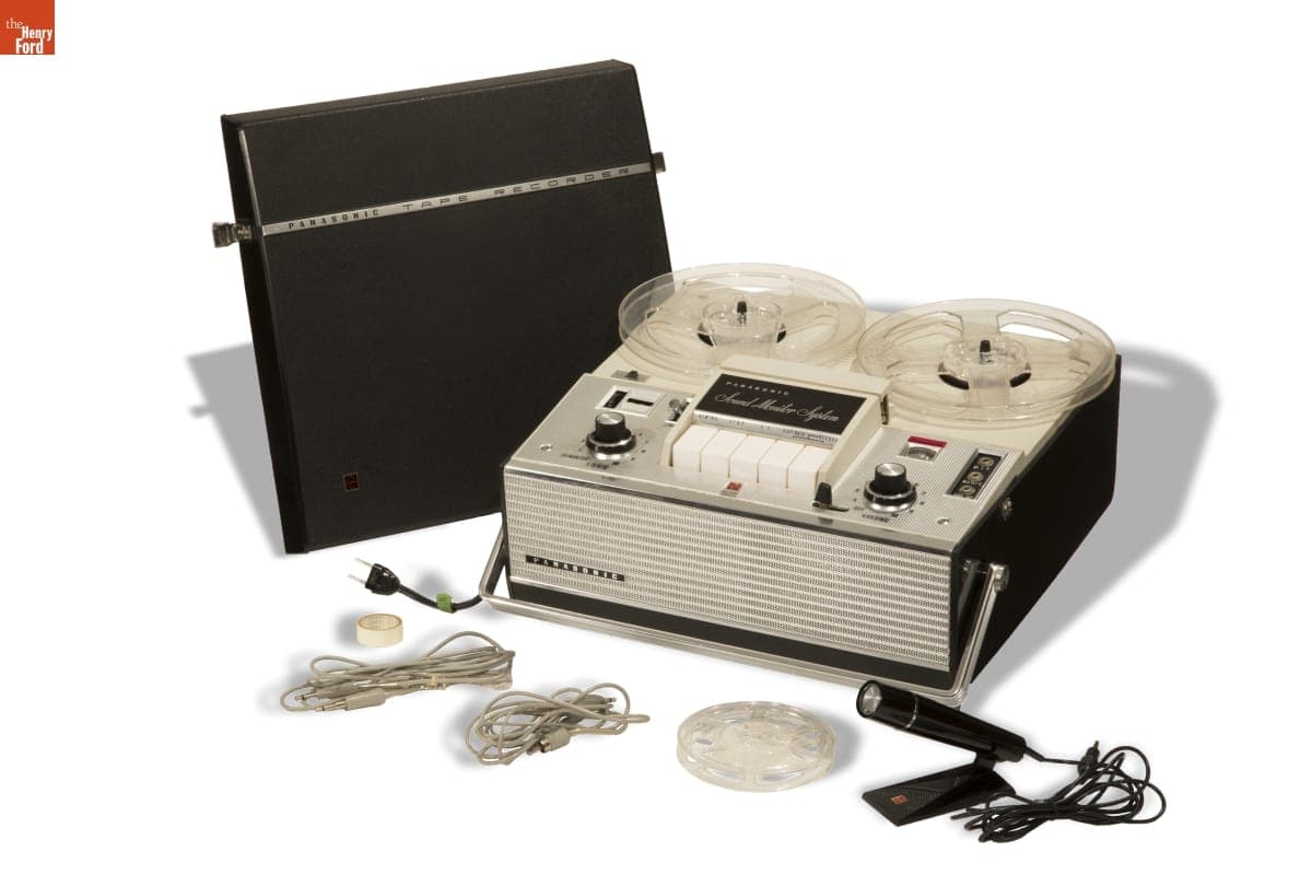 Panasonic Reel to Reel Tape Recorder, Model RQ-705, circa 1967