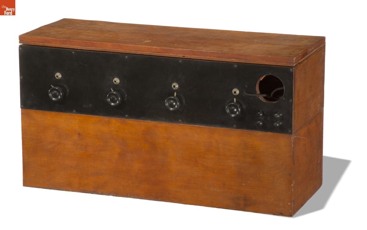 Audio Frequency Amplifier, Used By Charles F. Jenkins, 1922-1927
