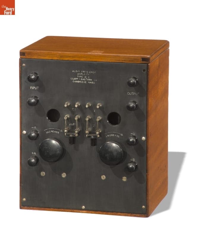 Audio Frequency Amplifier, Model HZ, 1921-1922