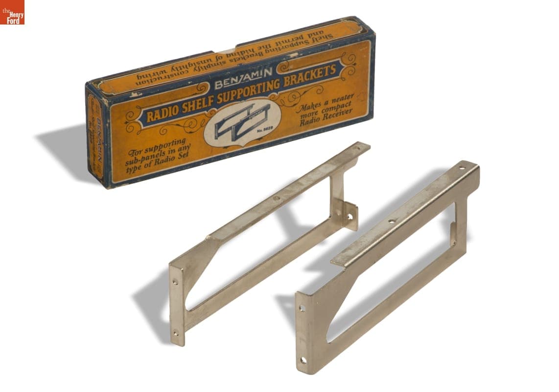 Radio Shelf Supporting Brackets, 1920-1925